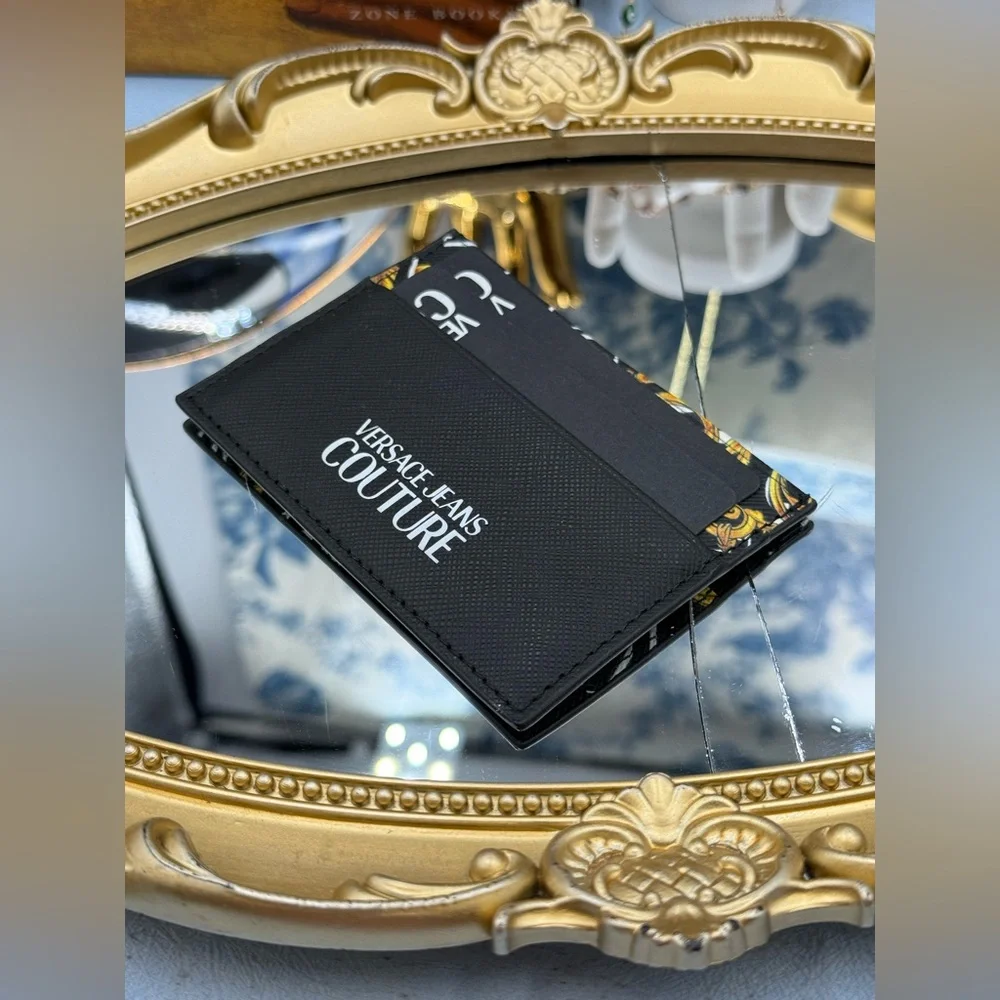 🆕 VERSACE JEANS COUTURE 🧿 NWOT Garland Credit Card Holder